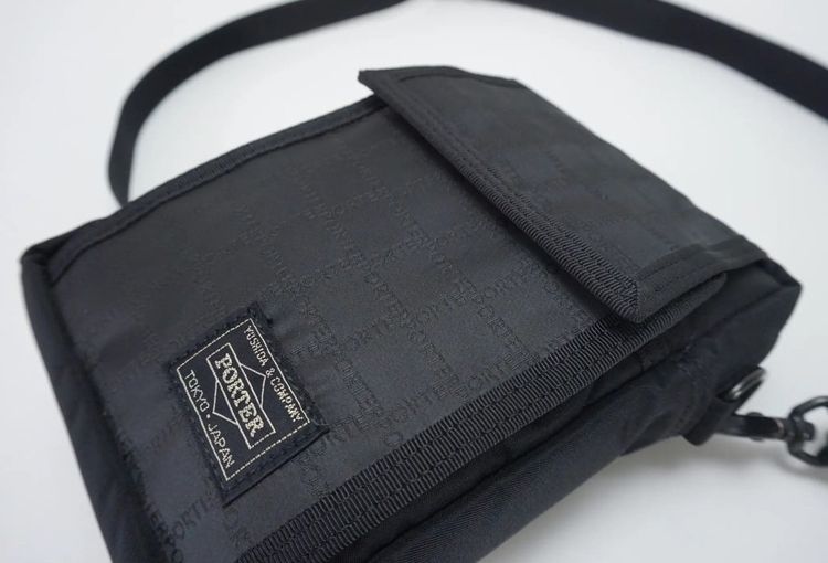 อื่นๆ ผ้า ชาย ดำ กระเป๋าสะพายข้างพอตเตอร์ Porter Black Pattern Shoulder Bag