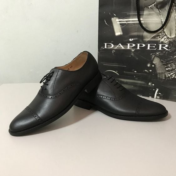 DAPPER Cap-Toe Oxford Dress Shoes รูปที่ 5