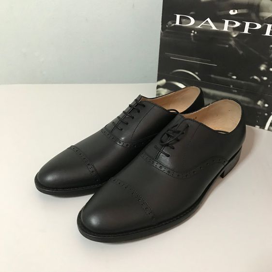 DAPPER Cap-Toe Oxford Dress Shoes รูปที่ 6