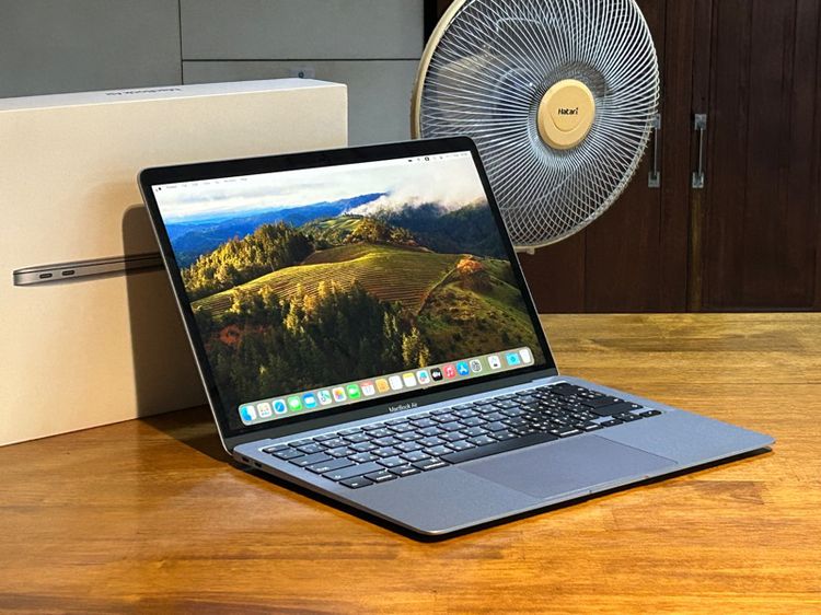 (7639) MacBook Air (Retina 13 inch 2020) 256 GB Space gray 17,990 บาท รูปที่ 2