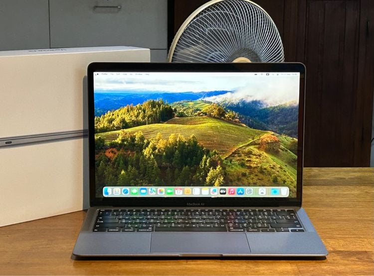 Apple แมค โอเอส 8 กิกะไบต์ (7639) MacBook Air (Retina 13 inch 2020) 256 GB Space gray 17,990 บาท