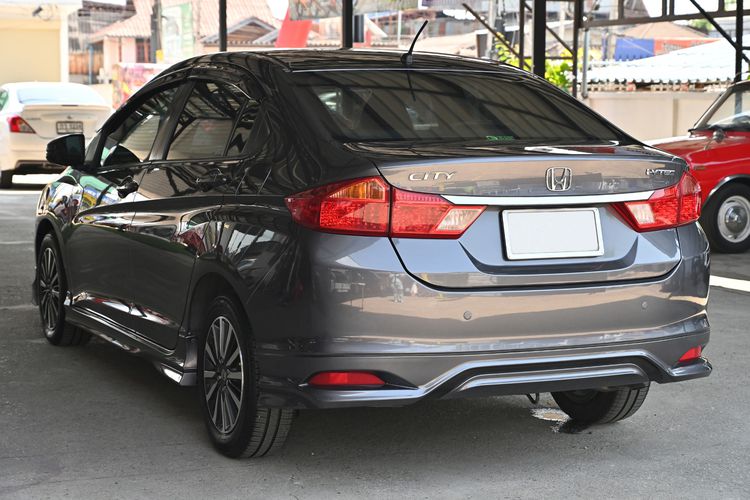 Honda City 2015 1.5 V Sedan เบนซิน ไม่ติดแก๊ส เกียร์อัตโนมัติ เทา รูปที่ 4