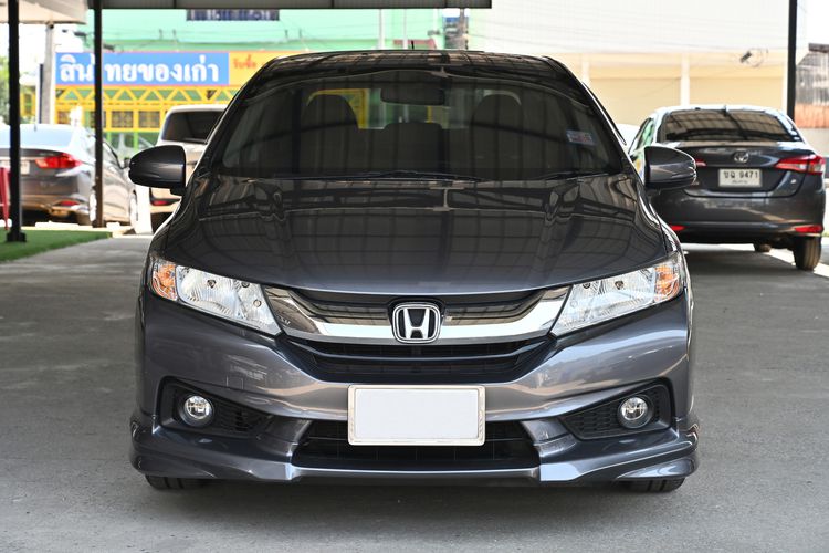 Honda City 2015 1.5 V Sedan เบนซิน ไม่ติดแก๊ส เกียร์อัตโนมัติ เทา รูปที่ 2