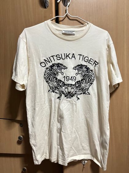 อื่นๆ เสื้อทีเชิ้ต EU 40 ขาว แขนยาว เสื้อยืด Onitsuka Tiger แท้