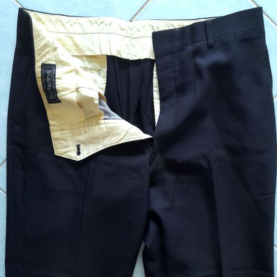 ❌ขายแล้ว❌Burberrys'
wool navy trousers made in Japan w35🎌🎌🎌 รูปที่ 3