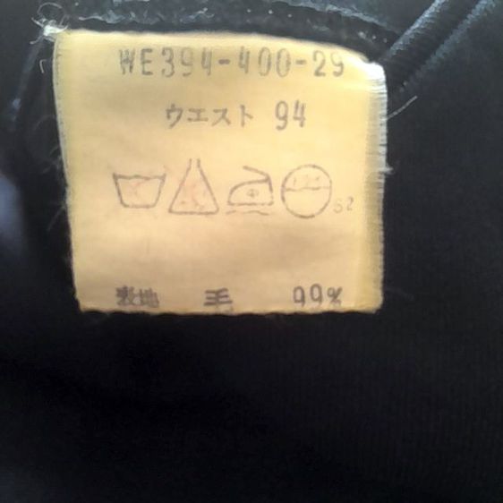 ❌ขายแล้ว❌Burberrys'
wool navy trousers made in Japan w35🎌🎌🎌 รูปที่ 8