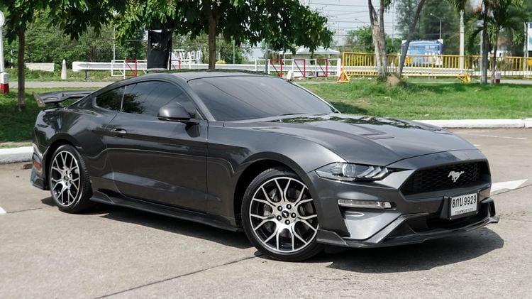 Ford Mustang 2019 2.3 Ecoboost Sedan เบนซิน ไม่ติดแก๊ส เกียร์อัตโนมัติ เทา รูปที่ 3