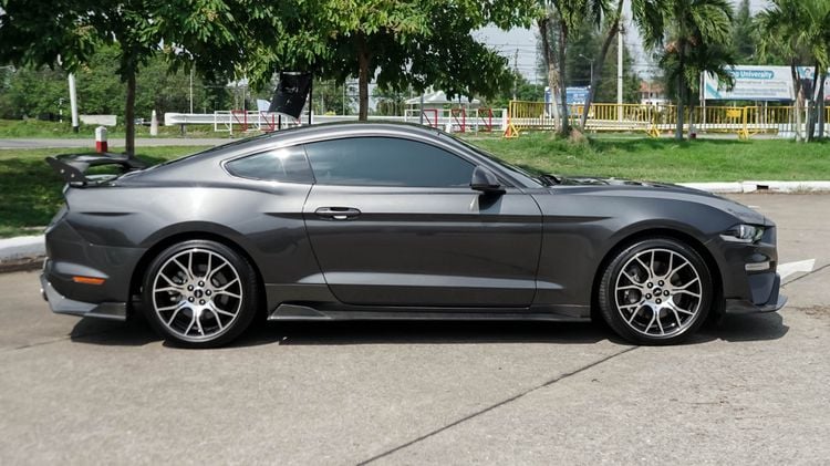 Ford Mustang 2019 2.3 Ecoboost Sedan เบนซิน ไม่ติดแก๊ส เกียร์อัตโนมัติ เทา รูปที่ 4