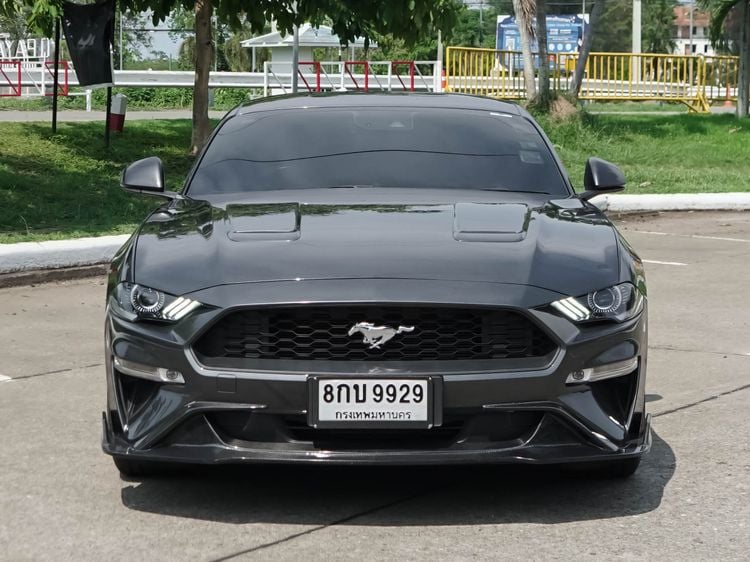 Ford Mustang 2019 2.3 Ecoboost Sedan เบนซิน ไม่ติดแก๊ส เกียร์อัตโนมัติ เทา รูปที่ 2
