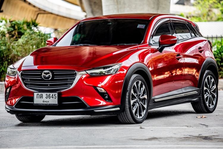 Mazda CX-3 2019 2.0 Style Sedan เบนซิน ไม่ติดแก๊ส เกียร์อัตโนมัติ แดง