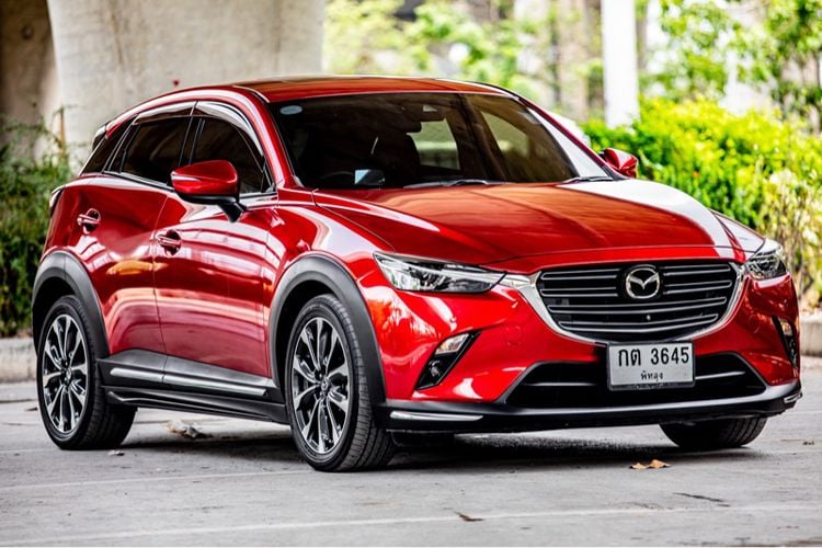 Mazda CX-3 2019 2.0 Style Sedan เบนซิน ไม่ติดแก๊ส เกียร์อัตโนมัติ แดง รูปที่ 3
