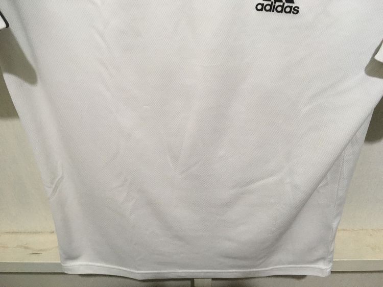 เสื้อกีฬา CLIMALITE แบรนด์ Adidas สีขาว รูปที่ 4