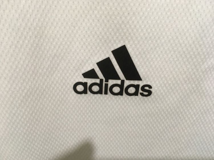 เสื้อกีฬา CLIMALITE แบรนด์ Adidas สีขาว รูปที่ 6