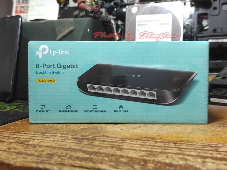 อุปกรณ์เครือข่าย TP link Gigabit Switch 8 Port