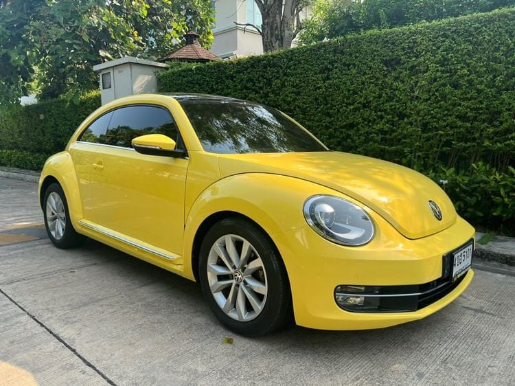 รถ Volkswagen Beetle 1.2 TSi สี เหลือง
