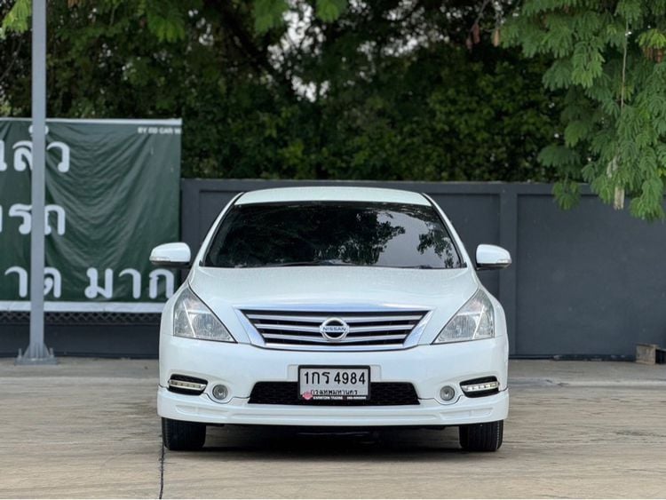 Nissan Teana 2012 2.0 200 XL Sedan เบนซิน ไม่ติดแก๊ส เกียร์อัตโนมัติ ขาว รูปที่ 2