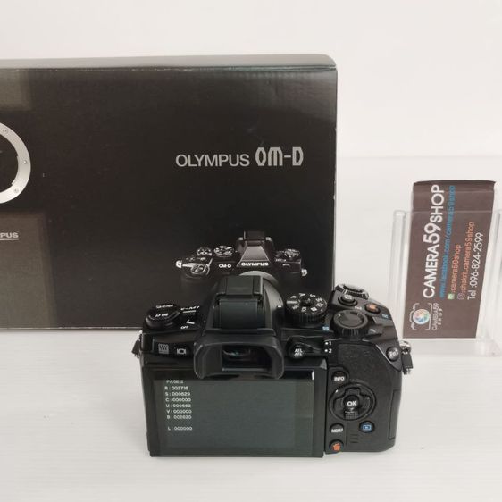 Olympus OMD EM1+Lens 12-40 F2.8 Pro Shutter 2,718 มี WiFi เครื่องศูนย์ไทย ใหม่ๆ รูปที่ 2