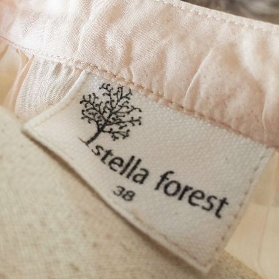 เสื้อเชิ้ตสตรี Stella forest มือสองของแท้ silk 1 รูปที่ 9