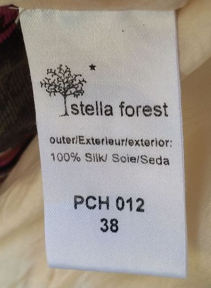 เสื้อเชิ้ตสตรี Stella forest มือสองของแท้ silk 1 รูปที่ 10