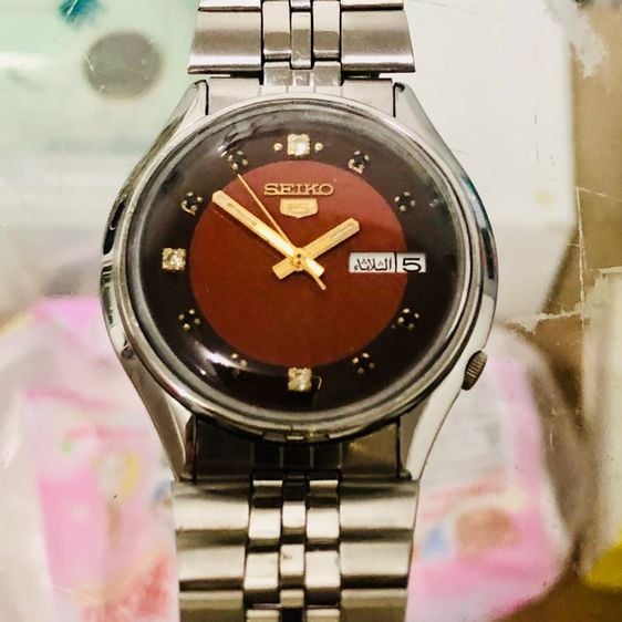 Seiko แดง ขายนาฬิกา ไซโก้ เก่าสภาพใหม่นาฬิกาหายากนาฬิกาไซโก้