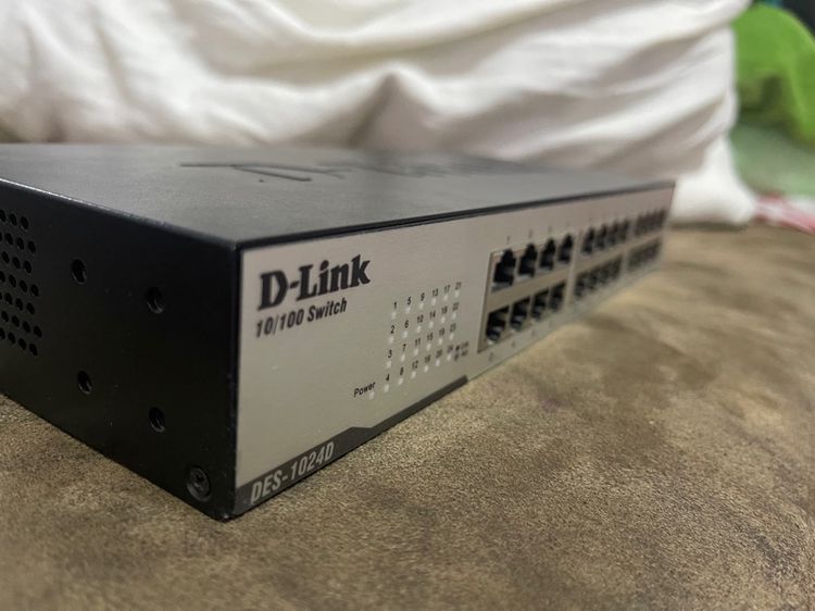 สวิตซ์ฮับ D Link 24 ports DES 1024D Switch Hub รูปที่ 2