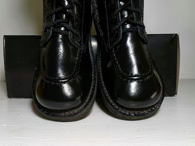KicKers Boots for Women 38EU(24.0cm) Original Made in France ของแท้ มือ 2 สภาพใกล้เคียงของใหม่, รองเท้าบู้ท KicKers หนังแท้ พื้นเต็ม สวยมาก รูปที่ 6