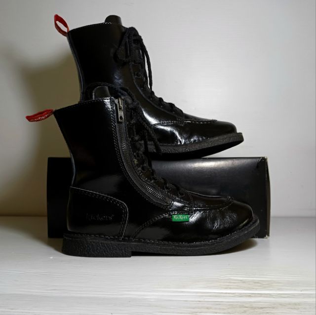 KicKers Boots for Women 38EU(24.0cm) Original Made in France ของแท้ มือ 2 สภาพใกล้เคียงของใหม่, รองเท้าบู้ท KicKers หนังแท้ พื้นเต็ม สวยมาก รูปที่ 12