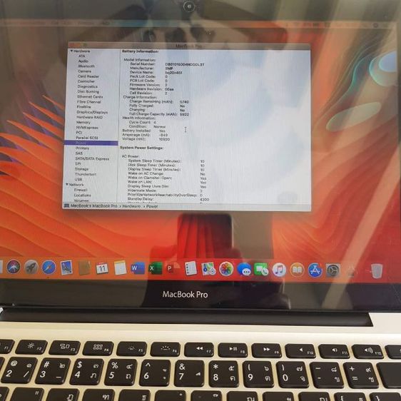 Apple MacBook Pro 13นิ้ว i5 Ram16GB SSD สเปกเร็วแรง แบตใหม่ ยกกล่อง สวยๆ รูปที่ 11