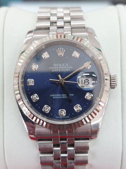 Rolex เงิน WTS Date just 116234 ซี่รี่Dปี2006 Only watch