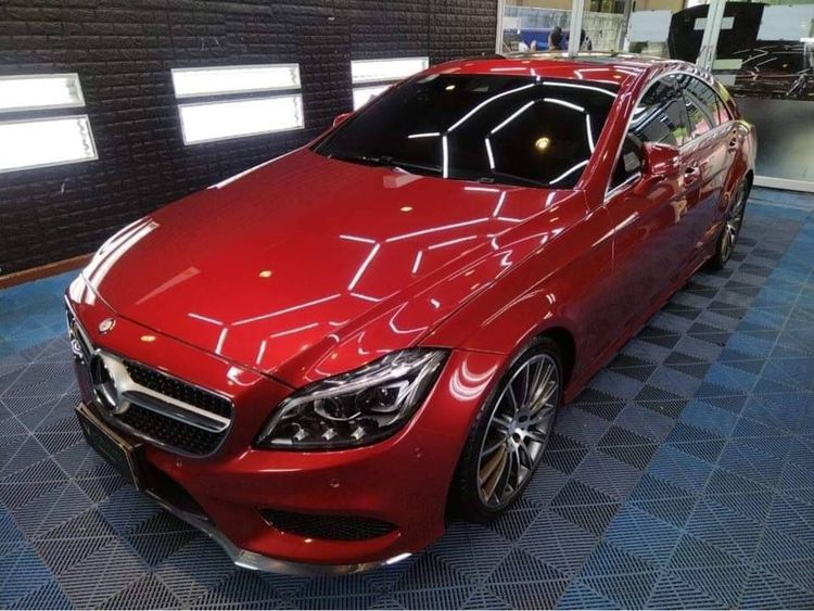 Mercedes-Benz CLS-Class 2016 CLS250 CDI AMG Sedan ดีเซล ไม่ติดแก๊ส เกียร์อัตโนมัติ แดง