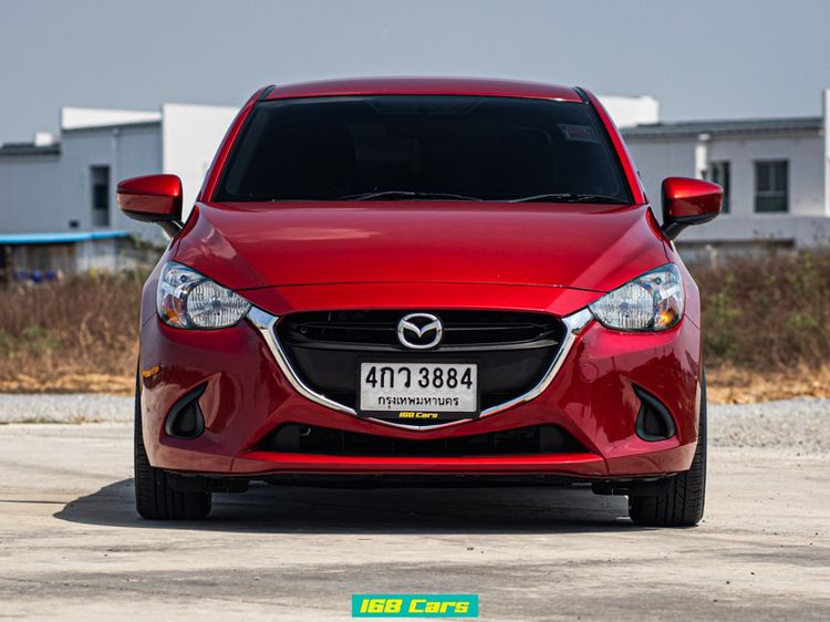 Mazda Mazda 2 2015 1.5 XD Sedan ดีเซล ไม่ติดแก๊ส เกียร์อัตโนมัติ แดง รูปที่ 2