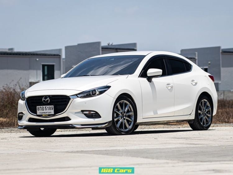 Mazda Mazda3 2019 2.0 SP Sedan เบนซิน ไม่ติดแก๊ส เกียร์อัตโนมัติ ขาว