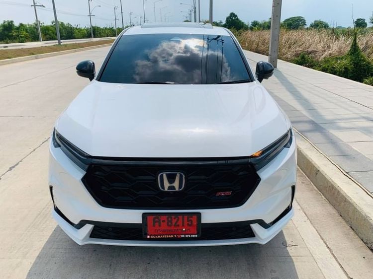 Honda CR-V 2024 2.0 EL 4WD Utility-car ไฮบริด ไม่ติดแก๊ส เกียร์อัตโนมัติ ขาว รูปที่ 1
