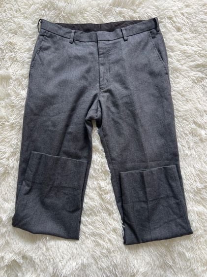 กางเกงขายาว Uniqlo สีเทา รูปที่ 1
