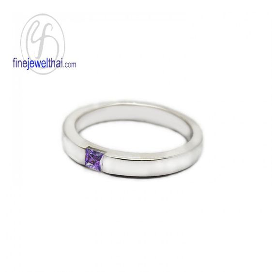 Finejewelthai แหวนอะเมทิสต์ พลอยแท้ เสริมดวง มีใบรับรองจากนักอัญมณี รูปที่ 2