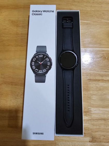 Samsung Galaxy Watch 6 Classic 43mm. BT สีดำ รูปที่ 1