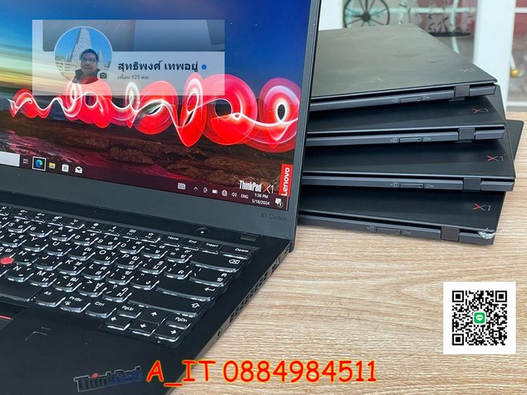 Lenovo ThinkPad X1 Carbon G6 Core i7-8650U RAM 16GB Win 10 Pro จอทัสกรีน สินค้ามือสอง
 รูปที่ 4