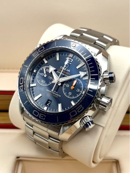 Omega Planet Ocean Chronograph 45.5 mm Blue Dial Cal 9900 รูปที่ 1