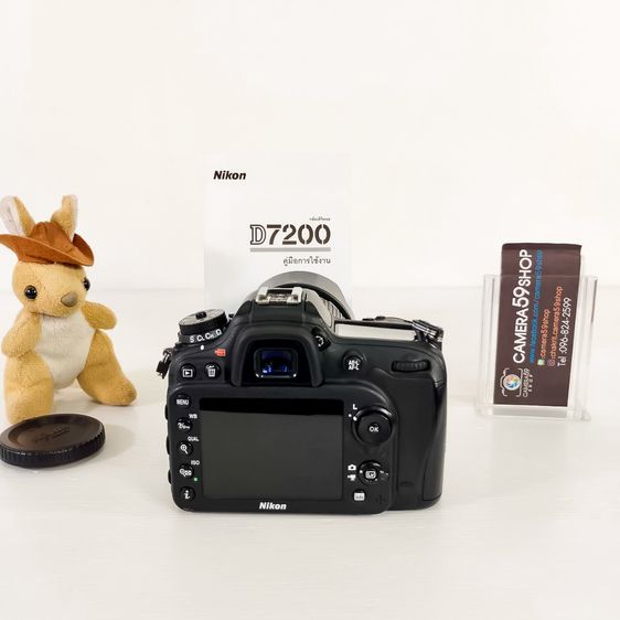 ใหม่ๆ Nikon D7200+18-140ยอดนิยมของแทร่ ชัตเตอร์น้อย สภาพสวยๆ ศูนย์ไทย จ้า  รุ่นนิยม Nikon D7200 Lens 18-140mm.VR ไม่มีตำหนิ เครื่องศูนย์ไทย  รูปที่ 6