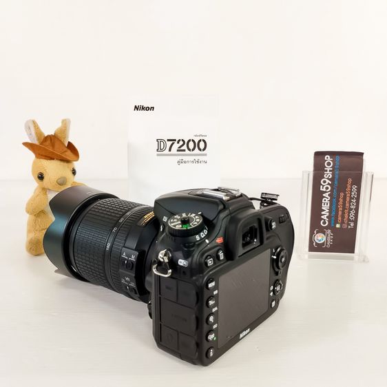 ใหม่ๆ Nikon D7200+18-140ยอดนิยมของแทร่ ชัตเตอร์น้อย สภาพสวยๆ ศูนย์ไทย จ้า  รุ่นนิยม Nikon D7200 Lens 18-140mm.VR ไม่มีตำหนิ เครื่องศูนย์ไทย  รูปที่ 11