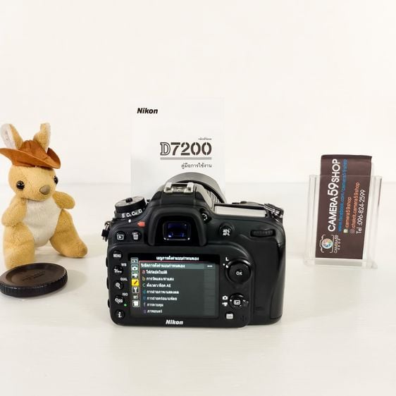 ใหม่ๆ Nikon D7200+18-140ยอดนิยมของแทร่ ชัตเตอร์น้อย สภาพสวยๆ ศูนย์ไทย จ้า  รุ่นนิยม Nikon D7200 Lens 18-140mm.VR ไม่มีตำหนิ เครื่องศูนย์ไทย  รูปที่ 9