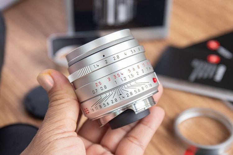 Leica 35 F1.4 FLE Silver 6 BIT (11675) สภาพใหม่ รูปที่ 9