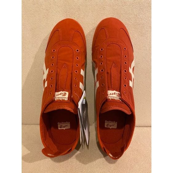 รองเท้าผ้าใบ Onisuka Tiger SLIP-ON สี RED ORANGE WHITE รูปที่ 1