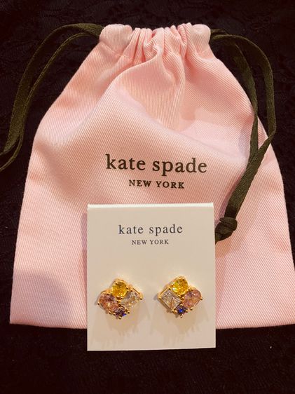 ต่างหู Kate Spade แท้ พร้อมถุงผ้ารุ่น KATE SPADE Crystal Cluster Springtime Earrings รูปที่ 2