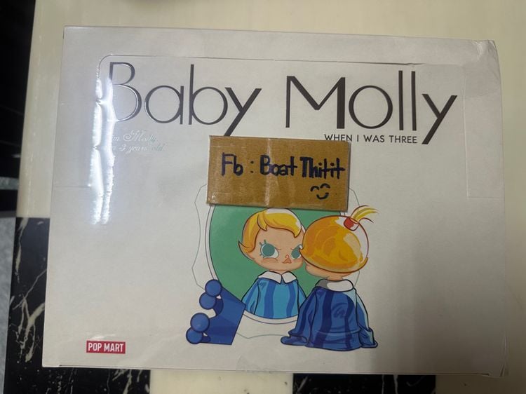 ตุ๊กตา pop mart baby molly