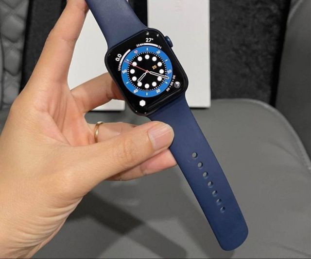 Apple Watch S6 44MM GPS Cellularใส่ซิมได้ สีบลูมือ2สภาพสวยไม่มีรอยตกกระแทก รับเทิน รับบัตรเครดิตด้วยจ้า รูปที่ 9