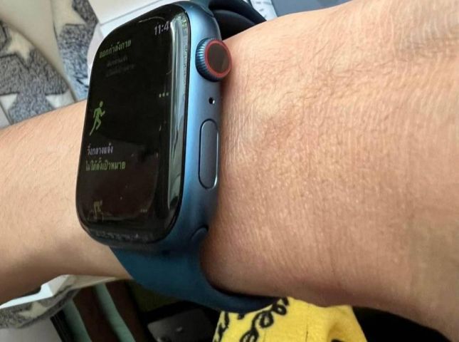 Apple Watch S6 44MM GPS Cellularใส่ซิมได้ สีบลูมือ2สภาพสวยไม่มีรอยตกกระแทก รับเทิน รับบัตรเครดิตด้วยจ้า รูปที่ 2