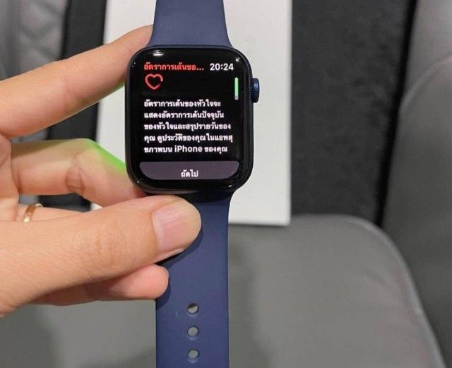 Apple Watch S6 44MM GPS Cellularใส่ซิมได้ สีบลูมือ2สภาพสวยไม่มีรอยตกกระแทก รับเทิน รับบัตรเครดิตด้วยจ้า รูปที่ 11