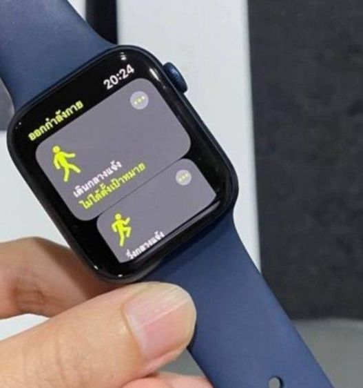 Apple Watch S6 44MM GPS Cellularใส่ซิมได้ สีบลูมือ2สภาพสวยไม่มีรอยตกกระแทก รับเทิน รับบัตรเครดิตด้วยจ้า รูปที่ 10