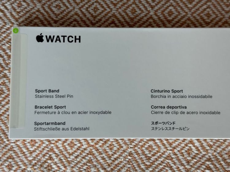 Apple Watch Sport Band 45 mm สี Starlight รูปที่ 3